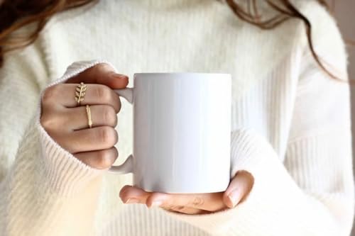 Taza divertida para café y té 11 oz miniatura 6