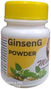 Ginseng Powder, Root Powder, 100gm