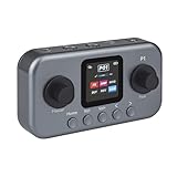 Asixxsix Multi Effects Guitar Pedal, 6 Independent Effect Modules FX AMP MOD DLY REV CAB with 2000mAh Rechargeable Battery, Portable Multi Effects Processor for Electric Guitar Bass