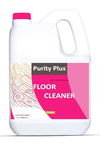 Purity Plus Disinfectant Surface & Floor Cleaner Liquid, 5 L...