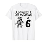 Automobile Mechanic 6th Birthday Kids