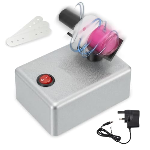 Vortex Mixer Paint Mixer, 3200 RPM Electric Nail Varnish Shaker & Tattoo Ink Agitator, Professional Lab Vortexer for Gel Polish, Miniature Model Paints, Eyelash Adhesives, Hands-Free Mixing Machine