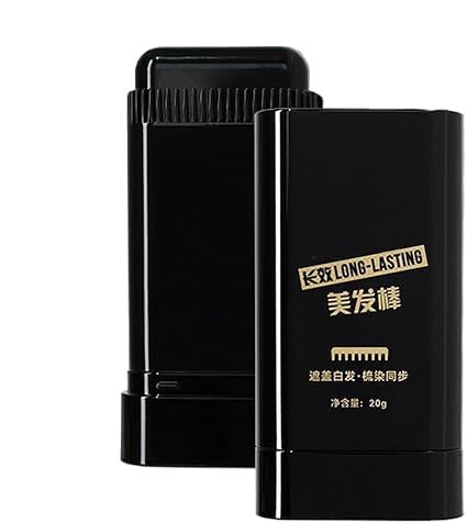 2 in 1 Hair Colour Stick with Built-In Comb, Long-Lasting, for Grey Hair Coverage, 20g-picture-49