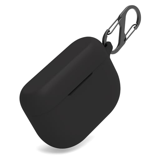 NOOETAH �P�[�X �Ή� Jabra Elite 10/Jabra Elite 8 Active �h�o �ϏՌ��L�Y����~�ߕی�J�o�[ (�u���b�N)