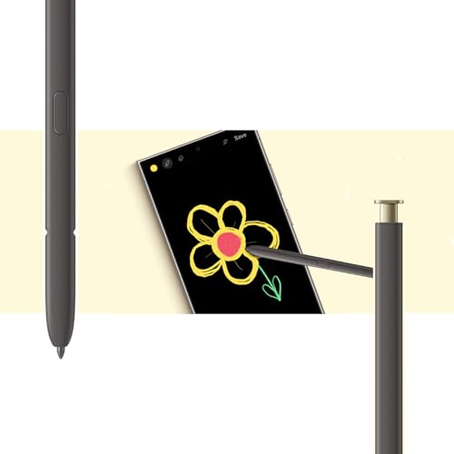 Image of S24 Ultra S Pen Replacement for Samsung Galaxy S24 Ultra Stylus,Yellow Gold | Galaxy S24 Ultra S Pen,S24 Ultra Pen,WithoutBluetooth,4096 Levels of Pressure Sensitivity,US Version