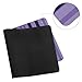 Purple Striped Panda Desk Mat Non-Slip Laptop Writing Pad Large Keyboard Mousepad with Rubber Base 23.6