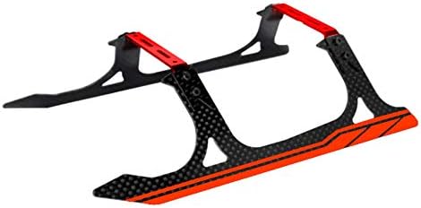 Microheli Aluminum/Carbon Fiber Landing Gear (RED) - Blade 330X / 330S / 360 CFX / 450X