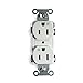 Hubbell 14451 Straight Blade Duplex Receptacle