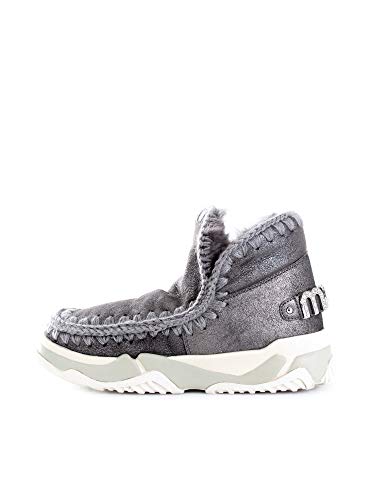 Mou Botines FW201013B para mujer, color Gris, talla 36 EU