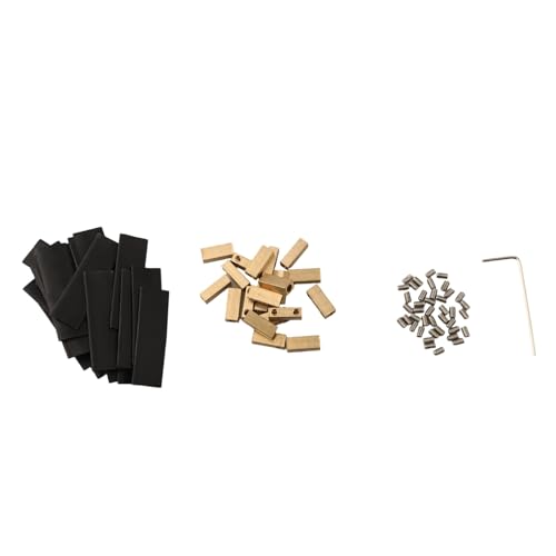 Kit de conectores de cable para cables de 1 a 16 mm², bloques de terminales de empalme a tope de 10-80 A, conectores rápidos de cobre con cuadrados y redondos 60 A 80 A, modelos 20 x 10 A