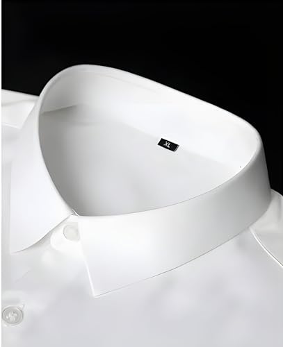 Image of Men's Satin Solid Full Sleeves Regular Fit Shirt