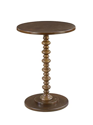 Convenience Concepts Palm Beach Spindle Table 17.75" - Traditional Round