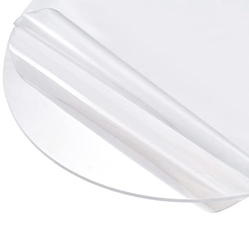 Image of DMiotech 16 inch Diameter 3mm Thick Acrylic Sheet Circle Round Disc PMMA Acrylic Board for Craft DIY Display Project Sign Blank Clear