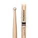 ProMark Finesse 2B Long Maple Drumsticks, Small Round Wood Tip, One Pair