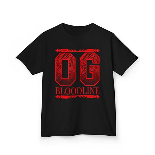 OG Bloodline Wrestling Kids T-Shirt for Wrestling Fans The Bloodline Wrestling Kids Merch