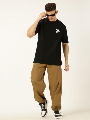 Image of Thomas Scott Men's | Graphic | Half Sleeve | Oversized Fit | 100% Cotton | Crew Collar | Casual Tshirt