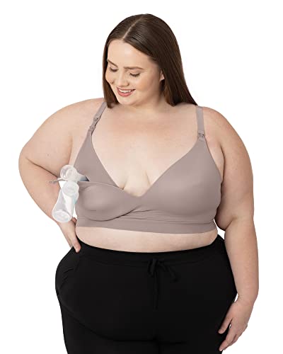 Image of Minimalist Hands-Free Pumping & Nursing Bra | Lilac Stone