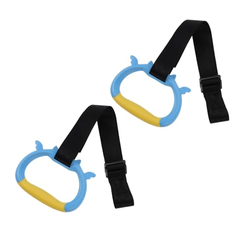 BRIGHTFUFU Playpen Gym Rings for Boys and Girls Home Exercise Gymnastics Equipment Enhance Strength Coordinati