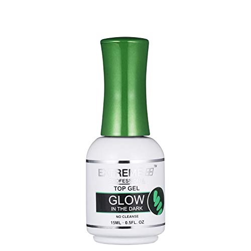 EXTREME+ Glow in the Dark Soak Off GLOW TOP COLOR GEL 0.5 oz