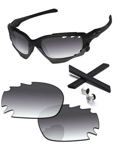 PapaViva Ersatzlinsen & Gummi-Kits für for Oakley Jawbone Vented Grauer Verlauf - Polarisiert PapaViva Ersatzlinsen & Gummi-Kits für for Oakley Jawbone Vented Grauer Verlauf - Polarisiert