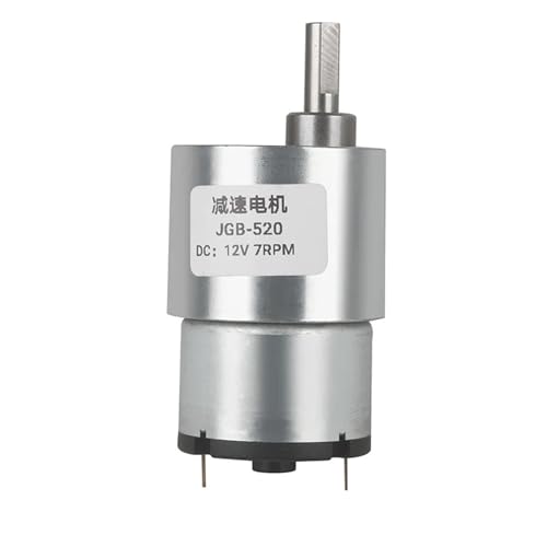 Moteur à engrenages CC JGB37-520 pour système de domotique fait maison - 4