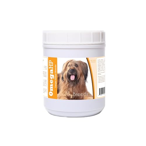 Image of Healthy Breeds Briard Omega HP Fatty Acid Skin and Coat Support Soft Chews 90 Count