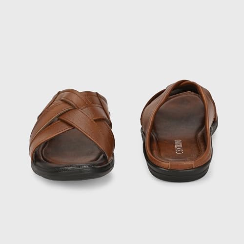 Image of Centrino Sandal for Men | Grip Insole for Stability | Modern Look with Straps | Comfortable Footwear (9772)