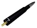 VMS RACING 50 Cal Caliber BLACK GUNMETAL TIP BULLET ANTENNA Heavy Gauge Billet Aluminum Short Compatible with Ford F150 F-150 1999-2019