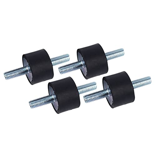 Yuecoom M8 Rubber Mounts,30×20 Male Thread Vibration Isolator Shocks Absorbers Vibration Isolators for Air Compressors Car
