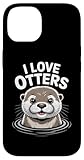 Photo Gallery i love otters adorabile otter face custodia per iphone 14 Photo Gallery i love otters adorabile otter face custodia per iphone 14