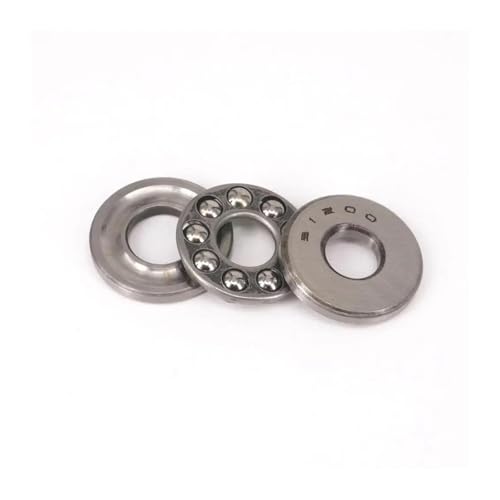 Butée à billes axiales 51208 lot de 2 roulements plats 40 x 68 x 19 mm pour transmission