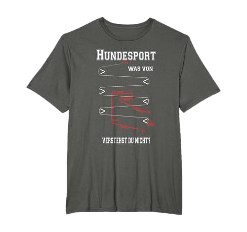 Hunde-Sport IGP Prüfung Schema Schutzdienst Schutzhund Outfi T-Shirt