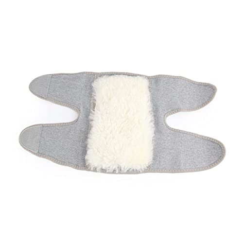 KOMBIUDA Wool Knee Sleeves Kneecap Protection Sports Warm Knee Pads Lightweight Elastic for Winter Men Women