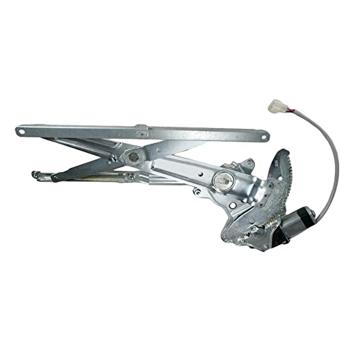 Image of TRQ Front Right Power Window Regulator & Motor Assembly Passenger Side Compatible with 1995-2004 Toyota Tacoma TO1351132