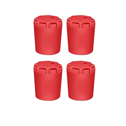 FackLOxc 4 tapas protectoras de silicona para extremo de caña de pescar, fundas protectoras elásticas para el extremo de la caña de pescar, protector de cola