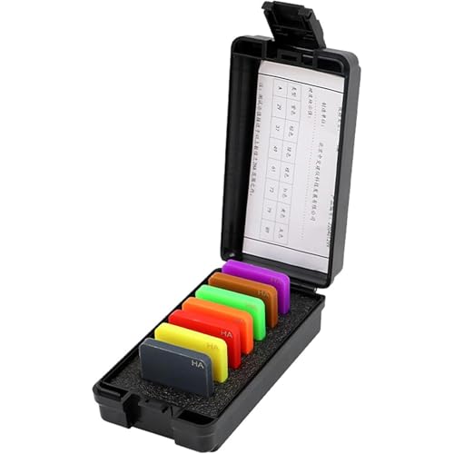 Shore Hardness Test Block, Rubber Hardness Tester, 50x50x8mm, for Hard Rubber Hardness Measure Block? Used to Calibrate Shore Meter