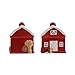 Pioneer Woman Rustic Barn Ceramic Salt & Pepper Shaker Set