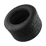 10 Inch Tubeless Tire for Electric Vehicles, Compatible with 10x6.00-5.5 and 10 * 6.00-6 Sizes, Puncture Resistant Rubber Outer Tire Replacement for E-Scooters（10 * 6.00-5.5 15cm）