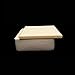 99% Alumina Corundum Square Crucible Boat for High Temperature Resistance - for Laboratory and Industrial Analysis,1pcs(50mmx20mmx20mm)