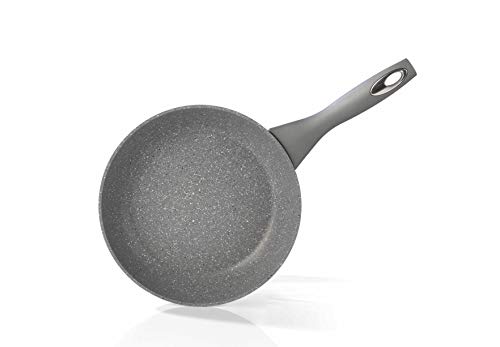 Salter BW04151G1AR Marble Collection Forged Aluminium Non Stick 4 Piece Pan Set | Uses Little to No Oil | Suitable for All Hob Types Including Induction, Grey Second Image