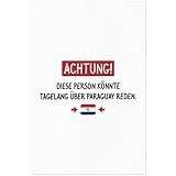 JUNIWORDS Poster, Achtung! Diese Person könnte tagelang 