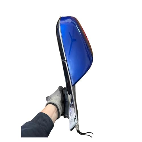 Rétroviseur pour Tesla Model S bleu idéal pour rouler sereinement en hiver sous la pluie