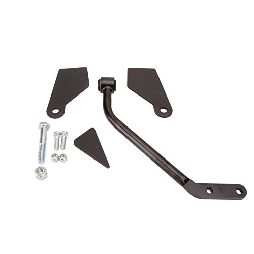 Speedway Motors Mustang II Front Suspension Tubular Strut Rod Kit Universal Heavy-Duty Replacement with Weld-On Steel Frame Mounting Brackets and Gusset for Superior Handling