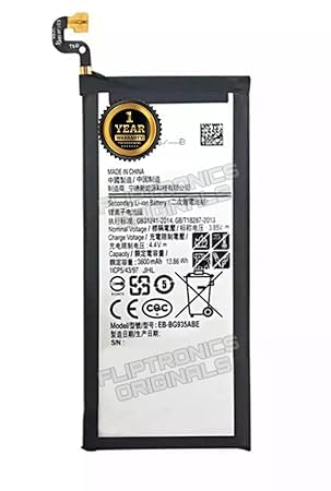 Image of EB-BG935ABE Battery for Samsung Galaxy S7 Edge G935F / G935FD / G935W8 / G9350 Battery with 1 Year Warranty ****(P99)