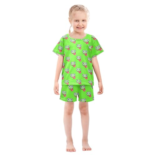 Cute Alien Ufo Pajama Set Pajamas Sleepwear Nightwear Loungewear Clothes Set B0403997