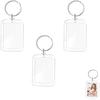 FYACCD 3 Pcs llaveros de plástico, llaveros, etiquetas,