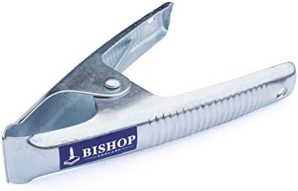 Bishop 50mm Metal Market Stall Spring Clamps Clips for Clamping Tarpaulins Camping Woodwork DIY (Qty: 6)