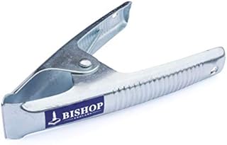 Bishop 50mm Metal Market Stall Spring Clamps Clips for Clamping Tarpaulins Camping Woodwork DIY (Qty: 6)