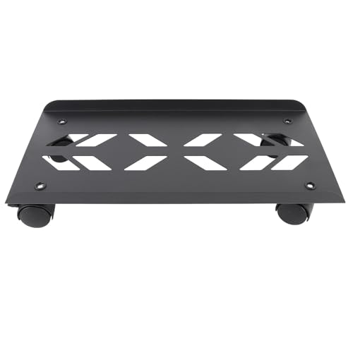 Soporte para CPU Zunate con ruedas, soporte ventilado de acero para torres de PC en escritorios de juegos y oficina, capacidad de 176 lb, carrito móvil ajustable de 20 x 40 cm miniatura 4