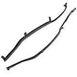 Rear Door Front Weatherstrip Seal LH & RH Compatible with Ford Explorer 2011-2019 Car Door Front Weatherstrip Seal LH Driver Side and RH Passenger Side